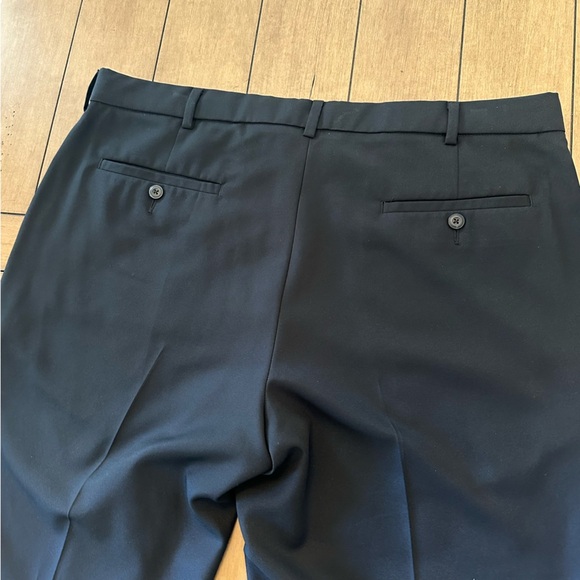 PGA Tour Men’s 38x30 BLACK Golf Performance Athletic Flat Front Straight Pants - Picture 6 of 7